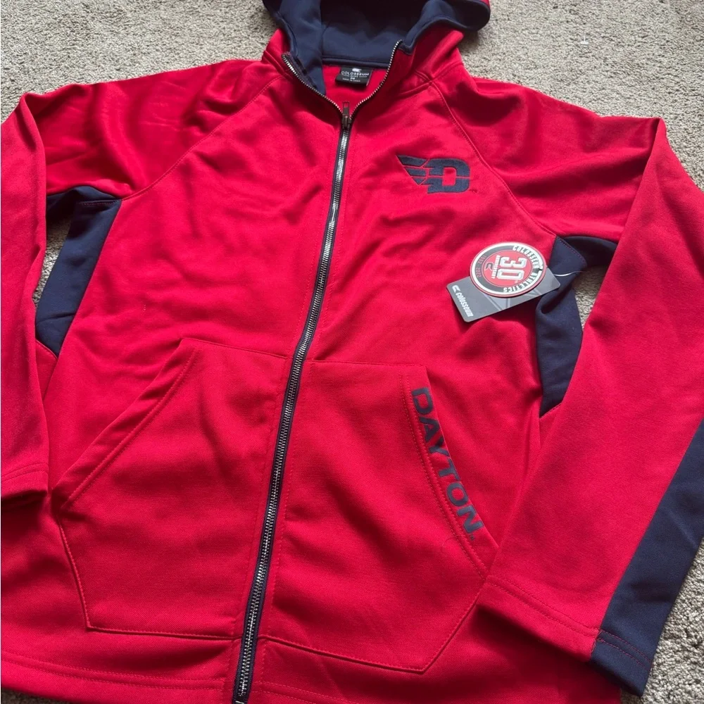 #6 (NWT) DAYTON FLYERS HOODIE FULL ZIP UP. - Picture 4 of 12